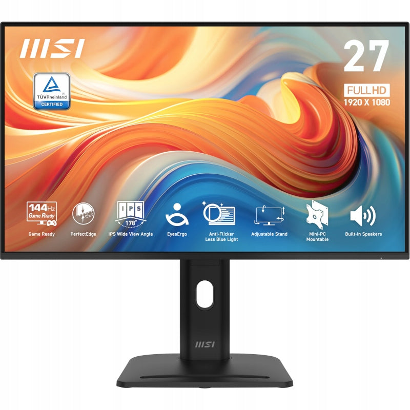 MSI Monitor 27 MSI PRO MP275PG E14 | 1920x1080 FHD | 144Hz | 1ms | IPS | PIVOT(23/1 ms/Monitor 27 MSI PRO MP275PG E14 | 1920x1080 FHD | 144Hz | 1ms | IPS | PIVOT)
