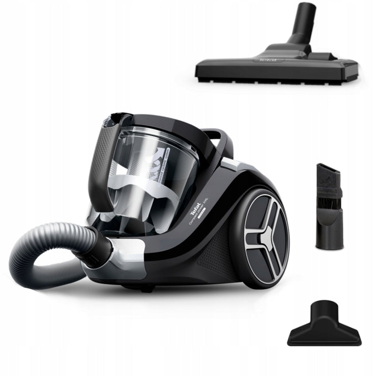 Odkurzacz bezworkowy Tefal TW4B25 Compact Power XXL mocny 750W HEPA cyklon