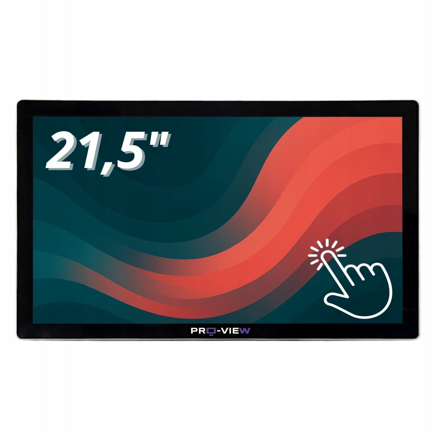PRO-VIEW Monitor przemysłowy dotykowy 21.5, Full HD, VESA, metalowa obudowa, HDMI