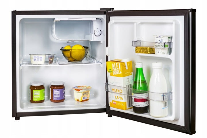 Sigma Mini lodówka do Biura Hotelu Czarna 50cm 43L Minibar Podblatowa Cicha(Mini lodówka do Biura Hotelu Czarna 50cm 43L Minibar Podblatowa Cicha')