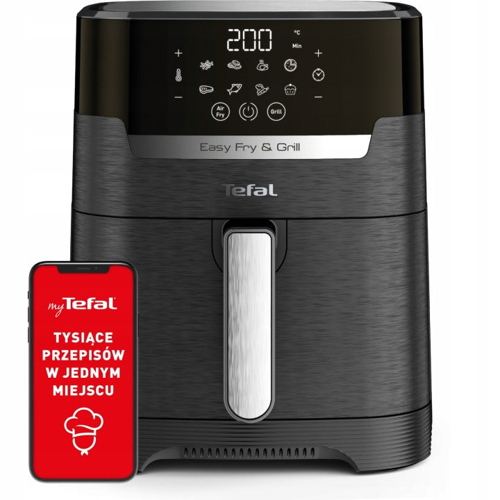 Tefal Frytkownica beztłuszczowa TEFAL EY505 Grill 2w1 Air Fryer(Frytkownica beztłuszczowa TEFAL EY505 Grill 2w1 Air Fryer')