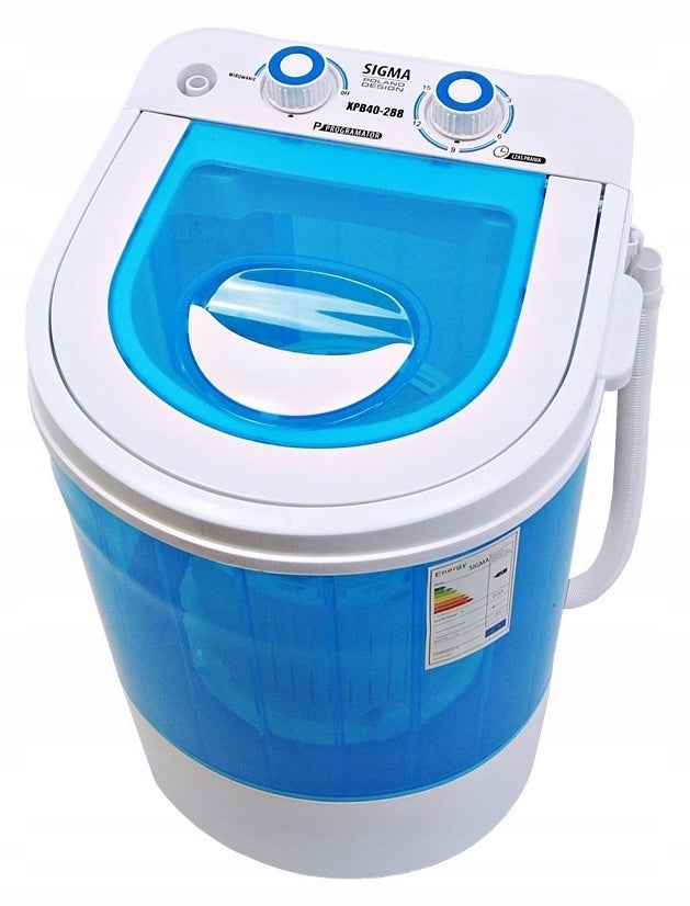 Sigma MINI Pralko Wirówka Domowa Turystyczna Na działkę Do Kampera 4 KG+1,5KG(3，5 kg/MINI Pralko Wirówka Domowa Turystyczna Na działkę Do Kampera 4 KG+1，5KG)