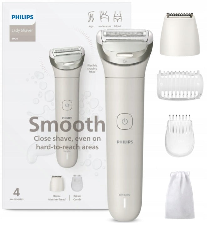 Philips GOLARKA DAMSKA PHILIPS DEPILATOR DO CIAŁA MASZYNKA WODOODPORNA NOGI BIKINI